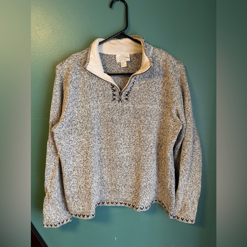 Grew quarter zip sweater